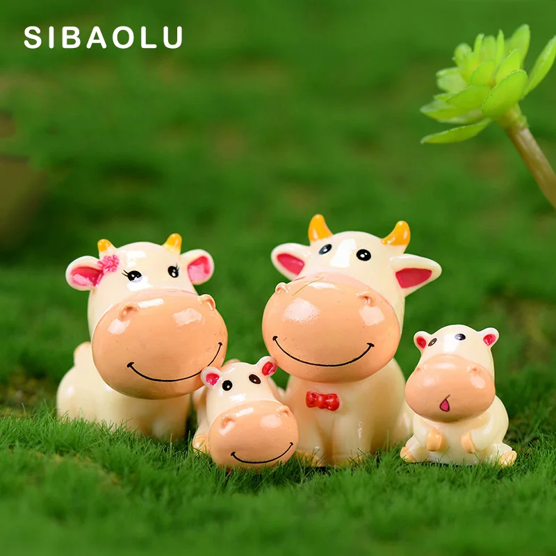 4pc Cute Cow Pig Family Animal Model Figurine Home Decor Miniature Fairy Garden Decoration Accessories Statue Resin Craft Figure
4pc Cute Cow Pig Family Animal Model Figurine Home Decor Miniature Fairy Garden Decoration Accessories Statue Resin Craft Figure