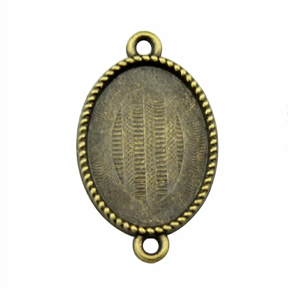 20pcs 13x18mm Inner Size Connector Base Setting Vintage Antique Bronze Color Metal Alloy Cabochon Base Setting Connector
20pcs 13x18mm Inner Size Connector Base Setting Vintage Antique Bronze Color Metal Alloy Cabochon Base Setting Connector