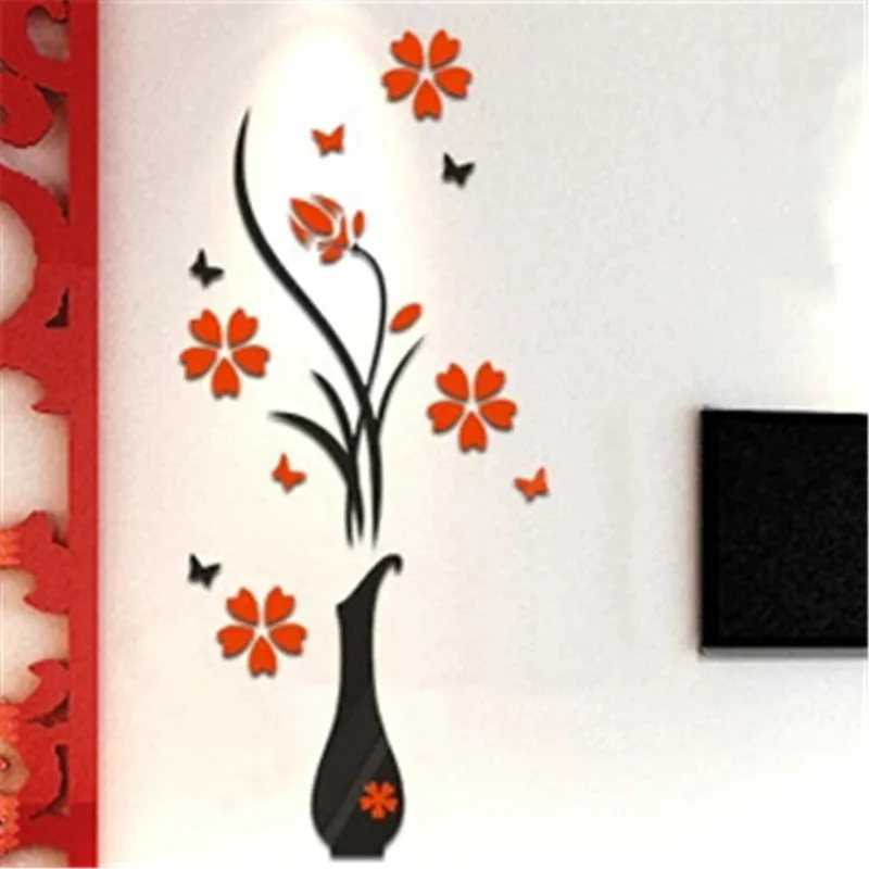 40*80cm 3D Flower Vase Wall Decals Tree Stickers DIY Art Home Room Vinyl Decoration Brand New Wall Stickers
40*80cm 3D Flower Vase Wall Decals Tree Stickers DIY Art Home Room Vinyl Decoration Brand New Wall Stickers