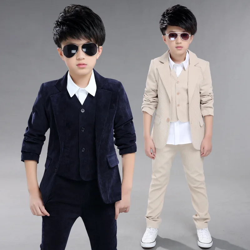 2021Spring children's leisure clothing sets kids baby boy suit vest+outwear+pants gentleman clothes for formal clothing 3pcs
2021Spring children's leisure clothing sets kids baby boy suit vest+outwear+pants gentleman clothes for formal clothing 3pcs