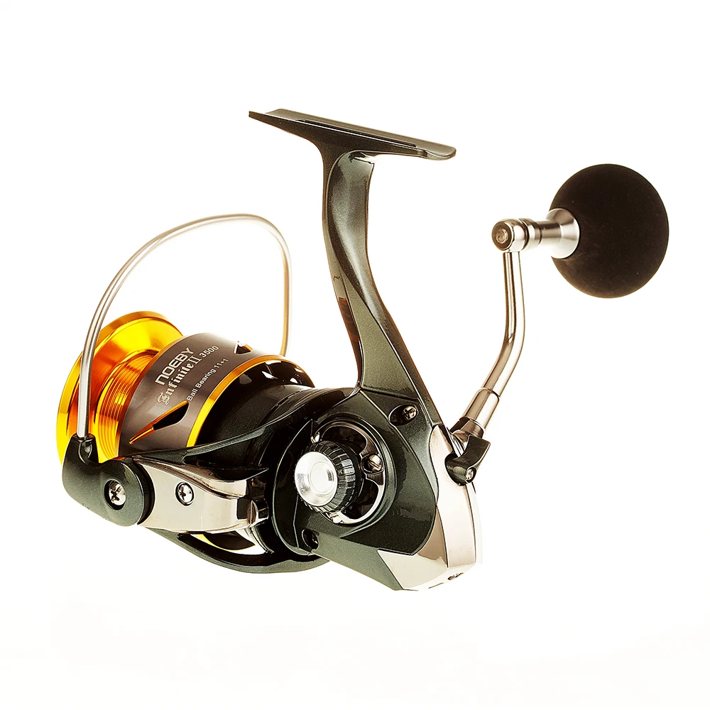 

NOEBY INFINITE II Spinning Fishing Reel 3500 4000 11+1BB Max Drag 12kg Fishing Tackle Carretilha De Pesca Lure Reel