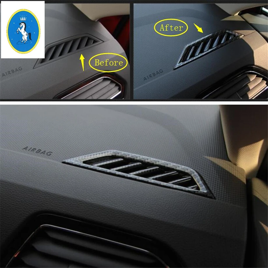 Yimaautotrims Dashboard Upper Air Conditioning AC Outlet Vent Cover Trim Fit For Volkswagen VW Tiguan MK2 2016 - 2020
Yimaautotrims Dashboard Upper Air Conditioning AC Outlet Vent Cover Trim Fit For Volkswagen VW Tiguan MK2 2016 - 2020