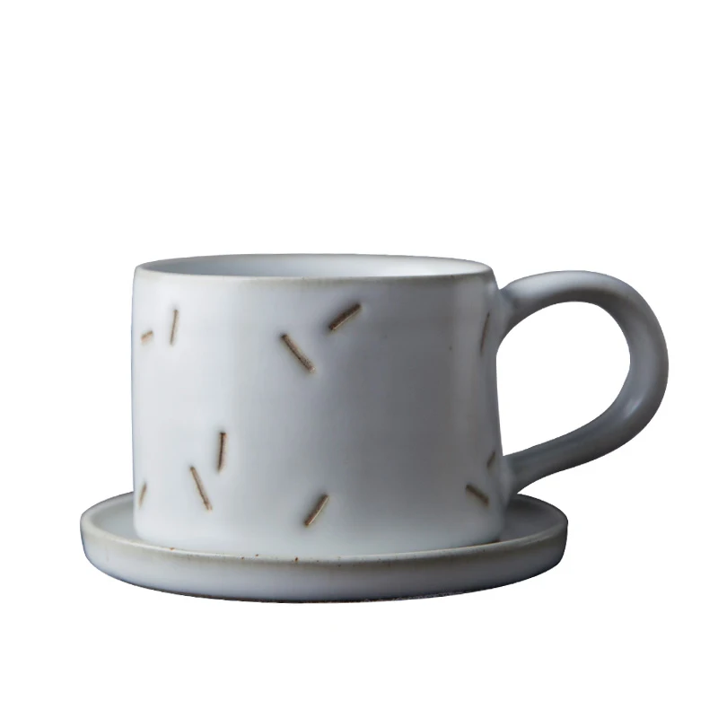 European Hand carved coffee cup and saucer Creative ceramic coffee cup Retro mug Milk tea cup espresso cups For Gift
European Hand carved coffee cup and saucer Creative ceramic coffee cup Retro mug Milk tea cup espresso cups For Gift