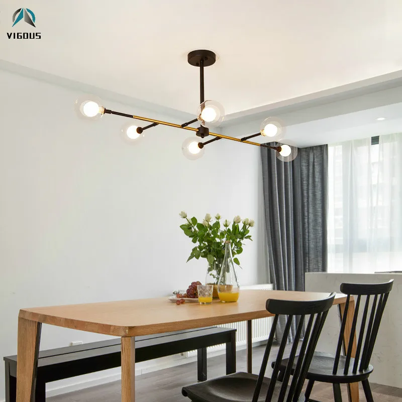 Post Modern 5 Light L130cm G4 Led Chandelier Horizontal Cross Metal Pendant Chandelier Lustre Hanging Lamp for Dining Room
Post Modern 5 Light L130cm G4 Led Chandelier Horizontal Cross Metal Pendant Chandelier Lustre Hanging Lamp for Dining Room