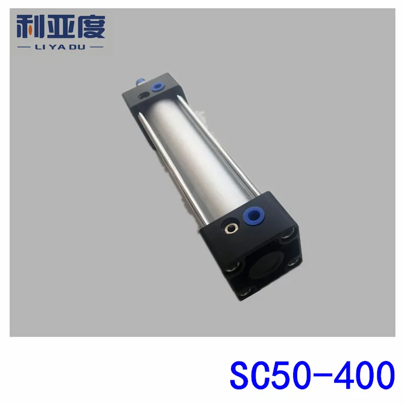 SC50*400 Rod aluminum alloy standard cylinder SC50X400 pneumatic components 50mm Bore 400mm Stroke
SC50*400 Rod aluminum alloy standard cylinder SC50X400 pneumatic components 50mm Bore 400mm Stroke