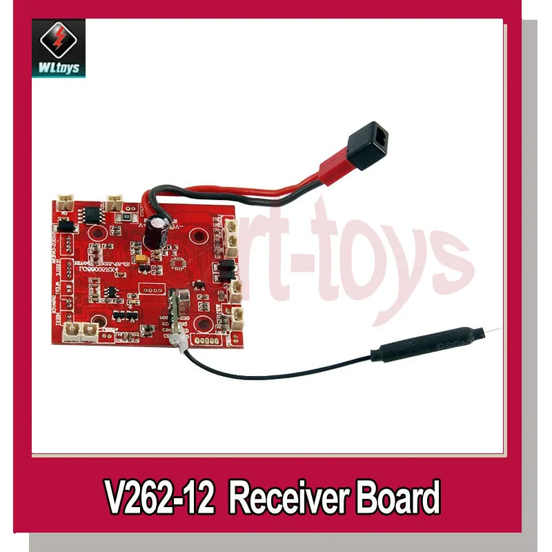 V262 Receiver Board PCB With Gyro V262-12 for wltoys V262 RC Quadcopter Spare Parts
V262 Receiver Board PCB With Gyro V262-12 for wltoys V262 RC Quadcopter Spare Parts