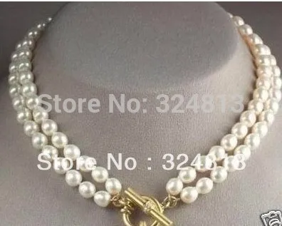 Women Gift word Love 7-8mm DOUBLE STRAND GENUINE WHITE freshwater PEARL NECKLACE natural Genuine freshwater good women wedding
Women Gift word Love 7-8mm DOUBLE STRAND GENUINE WHITE freshwater PEARL NECKLACE natural Genuine freshwater good women wedding