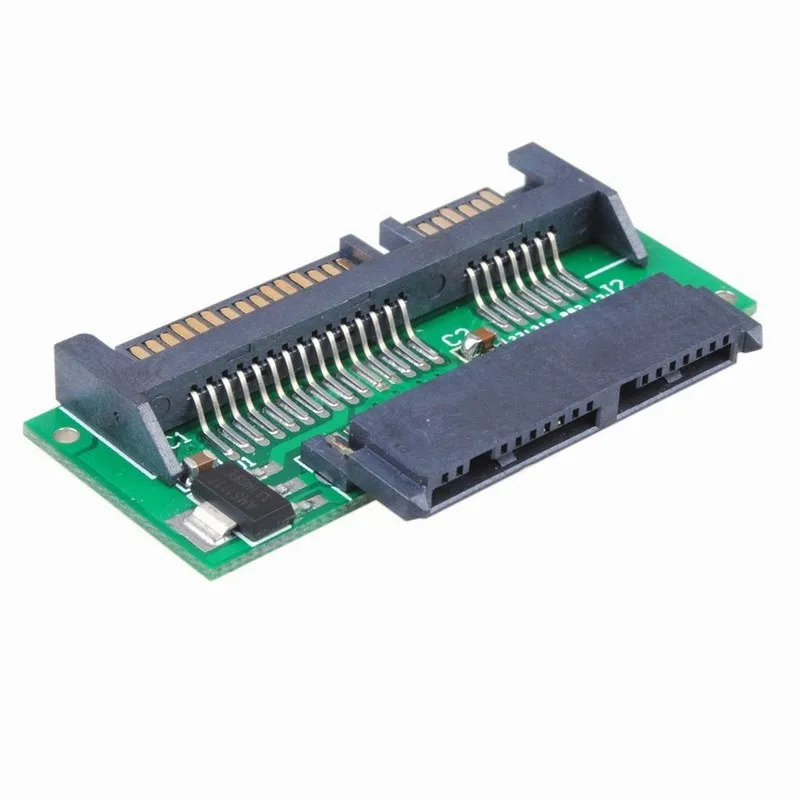 New 1.8" Micro SATA to 7+15 22Pin 2.5 inch SATA Adapter Converter Card Fit in 2 5" Hard Disk Drive
New 1.8" Micro SATA to 7+15 22Pin 2.5 inch SATA Adapter Converter Card Fit in 2 5" Hard Disk Drive