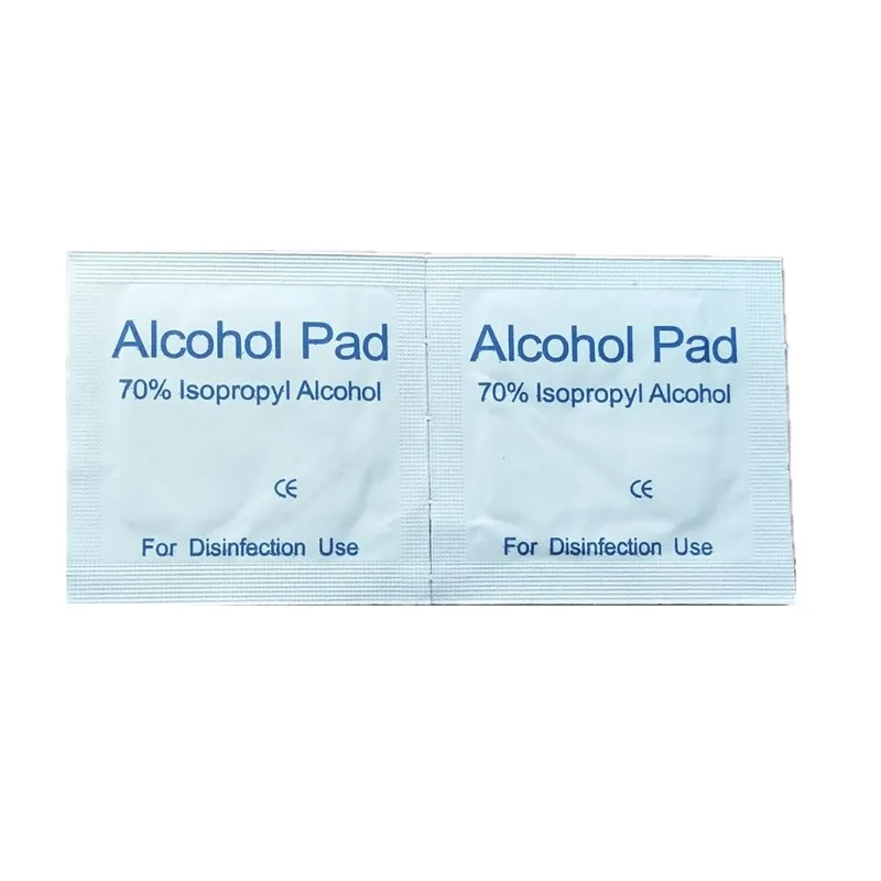 100Pcs/Boxes New Alcohol Prep Pads External Use Antiseptic Wipes 70% Isopropyl For Skin Cleaning Care Jewelry Mobile Phone Clean
100Pcs/Boxes New Alcohol Prep Pads External Use Antiseptic Wipes 70% Isopropyl For Skin Cleaning Care Jewelry Mobile Phone Clean