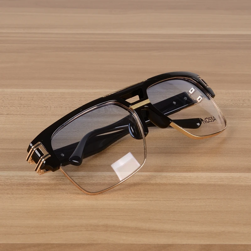NOSSA Designer Designer Big Frame Glasses Ms. Men's Retro Glasses Personality Sunglasses Fashion Trend Literary Glasses.
NOSSA Designer Designer Big Frame Glasses Ms. Men's Retro Glasses Personality Sunglasses Fashion Trend Literary Glasses.