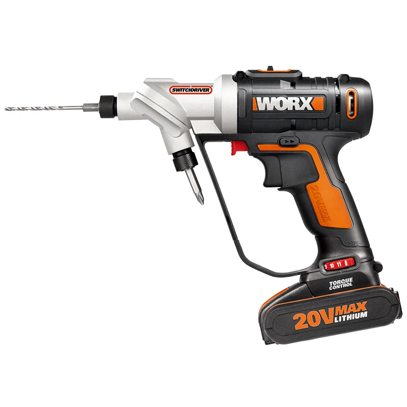New Arrival WX176 Portable Charging 20V Lithium Ion Battery Double Ended Electric Screwdriver/Drill with Attachment and Battery
New Arrival WX176 Portable Charging 20V Lithium Ion Battery Double Ended Electric Screwdriver/Drill with Attachment and Battery