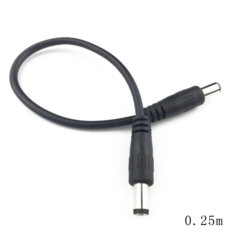 DC Power Plug 5.5 x 2.1mm Male To 5.5 x 2.1mm Male CCTV Adapter Connector Cable Power Extension Cords
DC Power Plug 5.5 x 2.1mm Male To 5.5 x 2.1mm Male CCTV Adapter Connector Cable Power Extension Cords