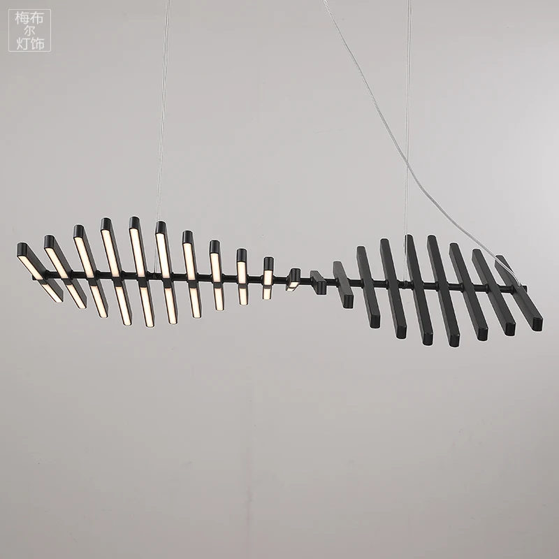 Novelty Fish Bones Led Chandelier DIY Rotatable Chandelier Lighting Led Pendant Chandelier Lustre Suspend Lamp Fixtures Lamparas
Novelty Fish Bones Led Chandelier DIY Rotatable Chandelier Lighting Led Pendant Chandelier Lustre Suspend Lamp Fixtures Lamparas