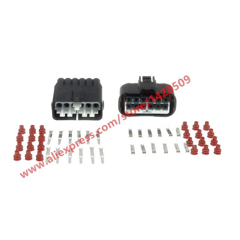 20 Sets 12 Pin Female Male Automotive Waterproof Connector Auto Plug For Cars MG651343 MG 651343 MG641340 MG 641340
20 Sets 12 Pin Female Male Automotive Waterproof Connector Auto Plug For Cars MG651343 MG 651343 MG641340 MG 641340