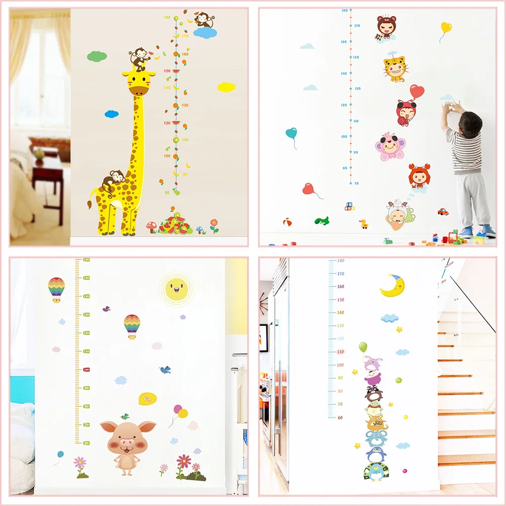 Cartoon Giraffe Growth Chart Wall Stickers Kids Room Home Decoration Pig Monkey Owl Animals Mural Art Height Measure Wall Decals
Cartoon Giraffe Growth Chart Wall Stickers Kids Room Home Decoration Pig Monkey Owl Animals Mural Art Height Measure Wall Decals