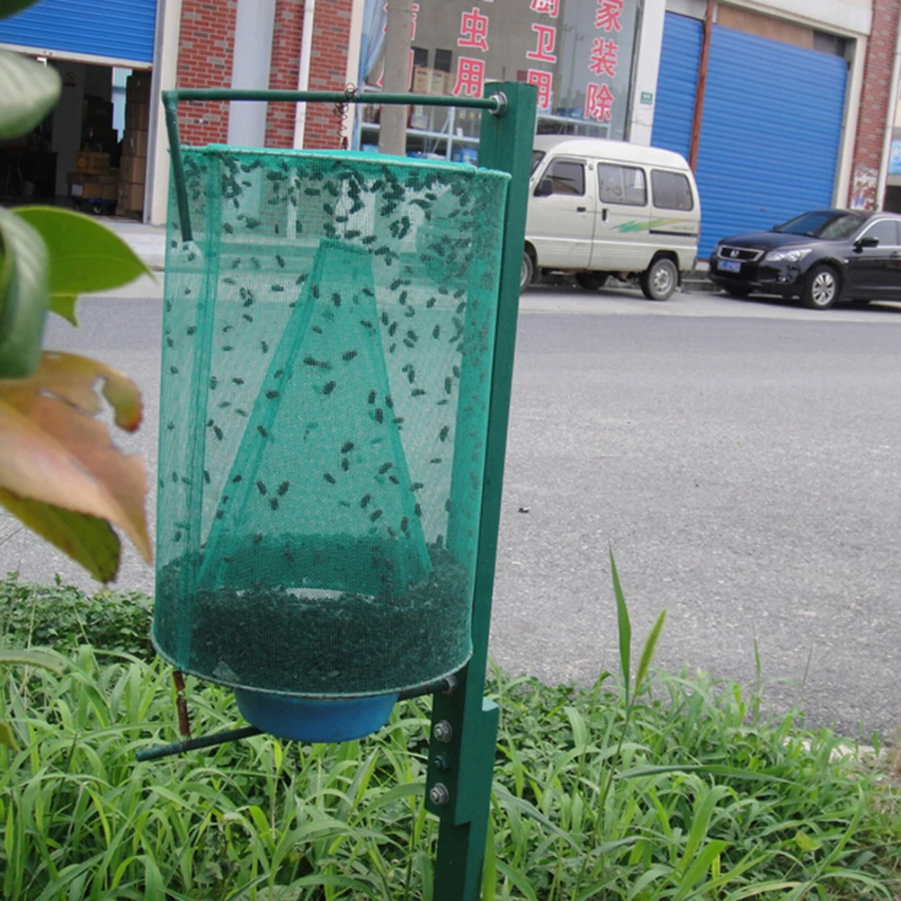 1Pcs Reusable Hanging Fly Catcher Killer Flies Flytrap Cage Net Trap Pest Control Garden Supplies
1Pcs Reusable Hanging Fly Catcher Killer Flies Flytrap Cage Net Trap Pest Control Garden Supplies
