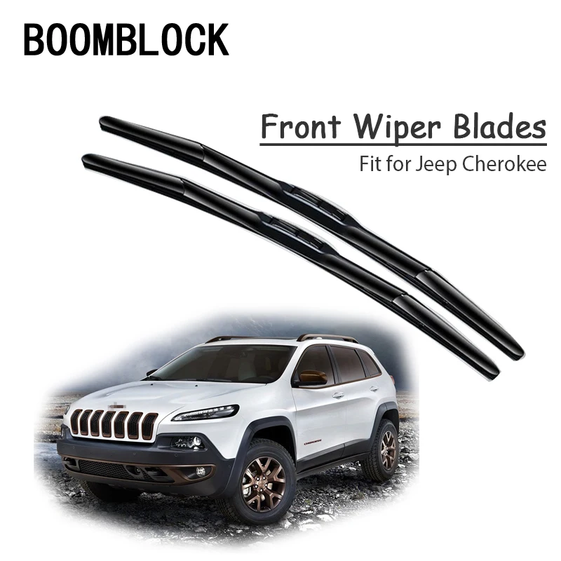 BOOMBLOCK 2PCS High Quality Front Windshield Wiper Blades For Jeep Cherokee KK KL 2018 2017 2016 2015-2001 Accessories
BOOMBLOCK 2PCS High Quality Front Windshield Wiper Blades For Jeep Cherokee KK KL 2018 2017 2016 2015-2001 Accessories