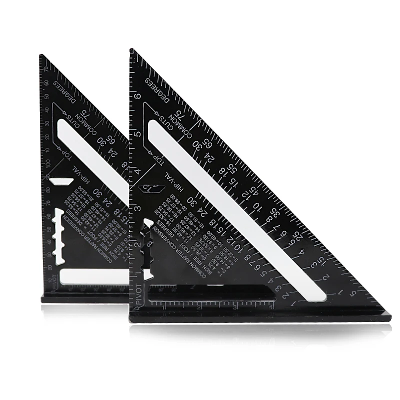7'' Aluminun Alloy Triangle Angle Ruler Gauge 90 degree Protractor Metric/Inch Square Ruler For Woodworking Measuring Tools
7'' Aluminun Alloy Triangle Angle Ruler Gauge 90 degree Protractor Metric/Inch Square Ruler For Woodworking Measuring Tools