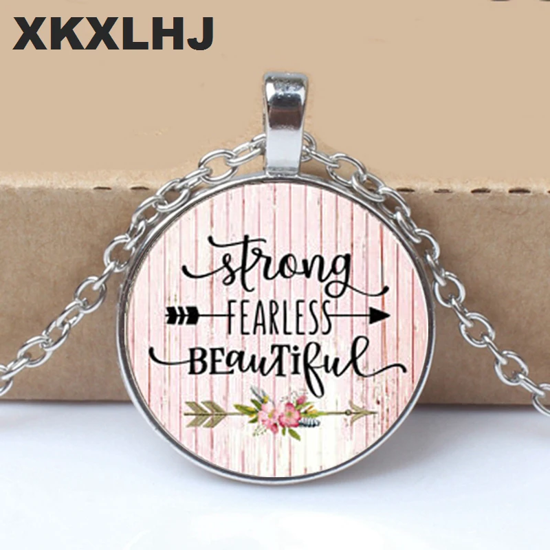 STRONG FEARLESS BEAUTIFUL Charm Pendant, gift for Mom, Strong woman, Fearless charm, Survivor, Quote charm necklace
STRONG FEARLESS BEAUTIFUL Charm Pendant, gift for Mom, Strong woman, Fearless charm, Survivor, Quote charm necklace
