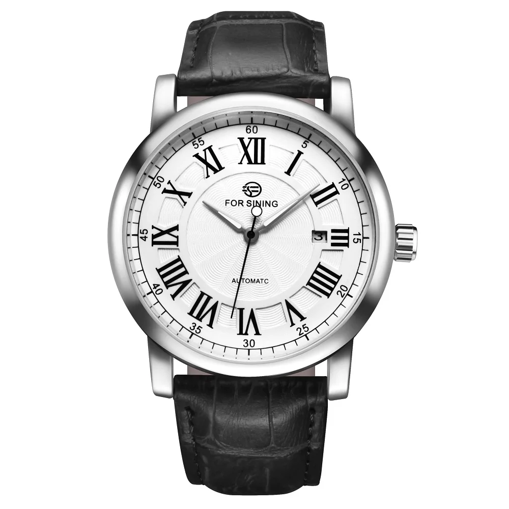 FORSINING Men's Automatic Watches Top Luxury Brand Male Business Watch Roman Numeral Genuine Leather Clocks Relogio Masculino
FORSINING Men's Automatic Watches Top Luxury Brand Male Business Watch Roman Numeral Genuine Leather Clocks Relogio Masculino