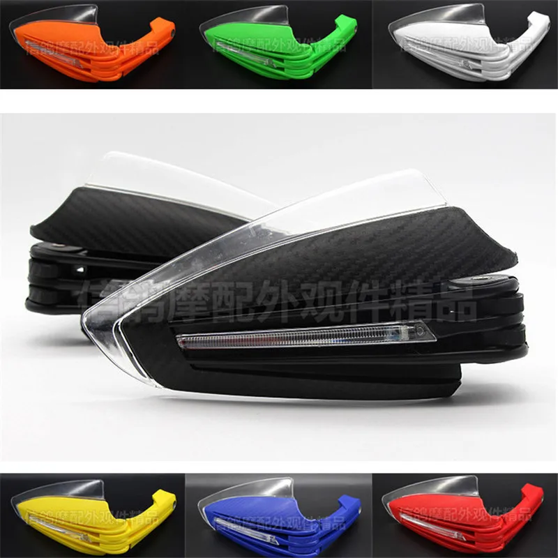 7 colors Motorcycle Hand Guards with LED Turn Signal Light Motocross Handlebar Hand Protector ATV Dirtbike Gnduard Windshield
7 colors Motorcycle Hand Guards with LED Turn Signal Light Motocross Handlebar Hand Protector ATV Dirtbike Gnduard Windshield