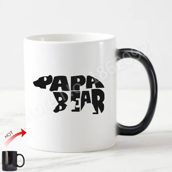 Забавная волшебная кружка Papa Bear, новинка, папочка, кофейные кружки, чашка для чая, пива, крутой подарок на день отца, керамическая меняющая цв...
Забавная волшебная кружка Papa Bear, новинка, папочка, кофейные кружки, чашка для чая, пива, крутой подарок на день отца, керамическая меняющая цв...