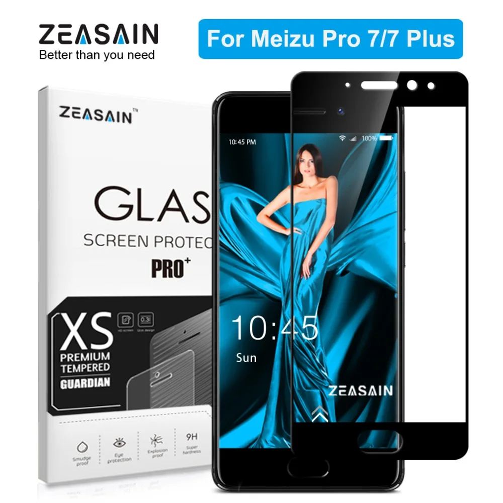 Original ZEASAIN Full Cover Tempered Glass for Meizu Pro 7 Plus Pro7 Plus Pro 7Plus Screen Protector 2.5D 9H Safety Glass Film
Original ZEASAIN Full Cover Tempered Glass for Meizu Pro 7 Plus Pro7 Plus Pro 7Plus Screen Protector 2.5D 9H Safety Glass Film