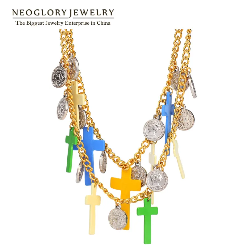 Neoglory, эмаль, богемные ожерелья-цепочки для женщин, светильник, желтое золото, ювелирное изделие, новинка 2020, массивные кресты, религиозные
Neoglory, эмаль, богемные ожерелья-цепочки для женщин, светильник, желтое золото, ювелирное изделие, новинка 2020, массивные кресты, религиозные