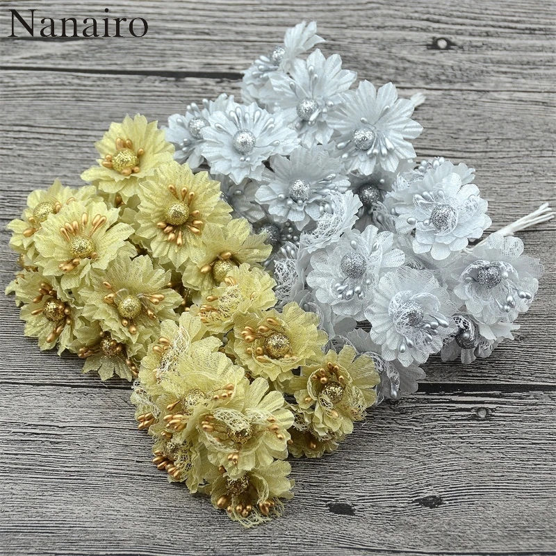 180pcs Cheap 3 Kind Golden Glitter Artificial Silk Flower Bouquet For Wedding Decoration Scrapbook DIY Hand Carft Fake Flowers
180pcs Cheap 3 Kind Golden Glitter Artificial Silk Flower Bouquet For Wedding Decoration Scrapbook DIY Hand Carft Fake Flowers