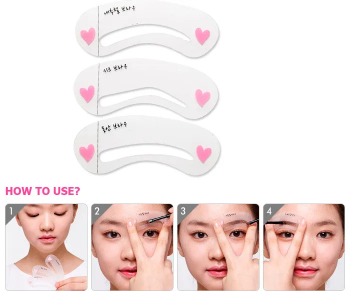 3pcs Different Magic Eyebrow Cards Stencil Makeup Styles A Stencil For Women Eye Brow Drawing Template Make Up Tool
3pcs Different Magic Eyebrow Cards Stencil Makeup Styles A Stencil For Women Eye Brow Drawing Template Make Up Tool