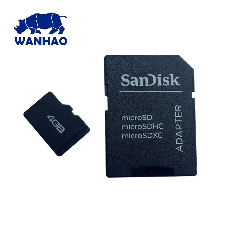 1 шт. Wanhao 3D принтер 4G SD карта/карта памяти | Компьютеры и офис