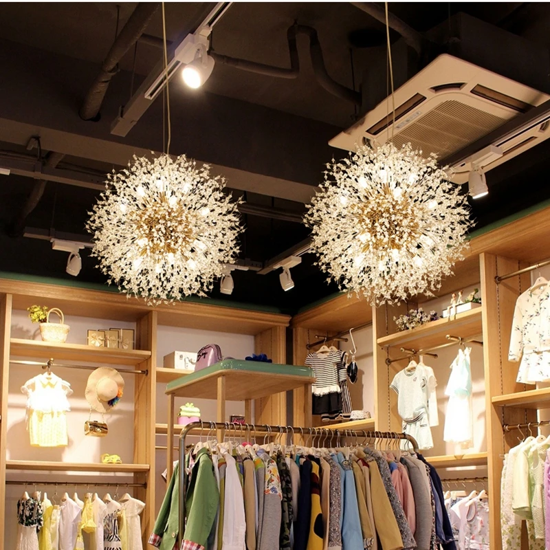 LuKLoy LED Pendant Lamp Kitchen Dining Living Room Loft Firework Light Post Modern Dandelion Crystal LED Lighting Fixture
LuKLoy LED Pendant Lamp Kitchen Dining Living Room Loft Firework Light Post Modern Dandelion Crystal LED Lighting Fixture