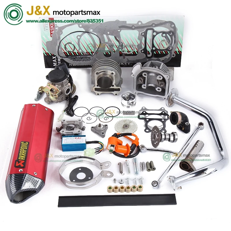 GY6 50/60/80 upgrade GY6 100 ,add power 30% ,Racing Camshaft CDI Muffler ,High Performance Exhaust ,Oil pump and Gear ...
GY6 50/60/80 upgrade GY6 100 ,add power 30% ,Racing Camshaft CDI Muffler ,High Performance Exhaust ,Oil pump and Gear ...