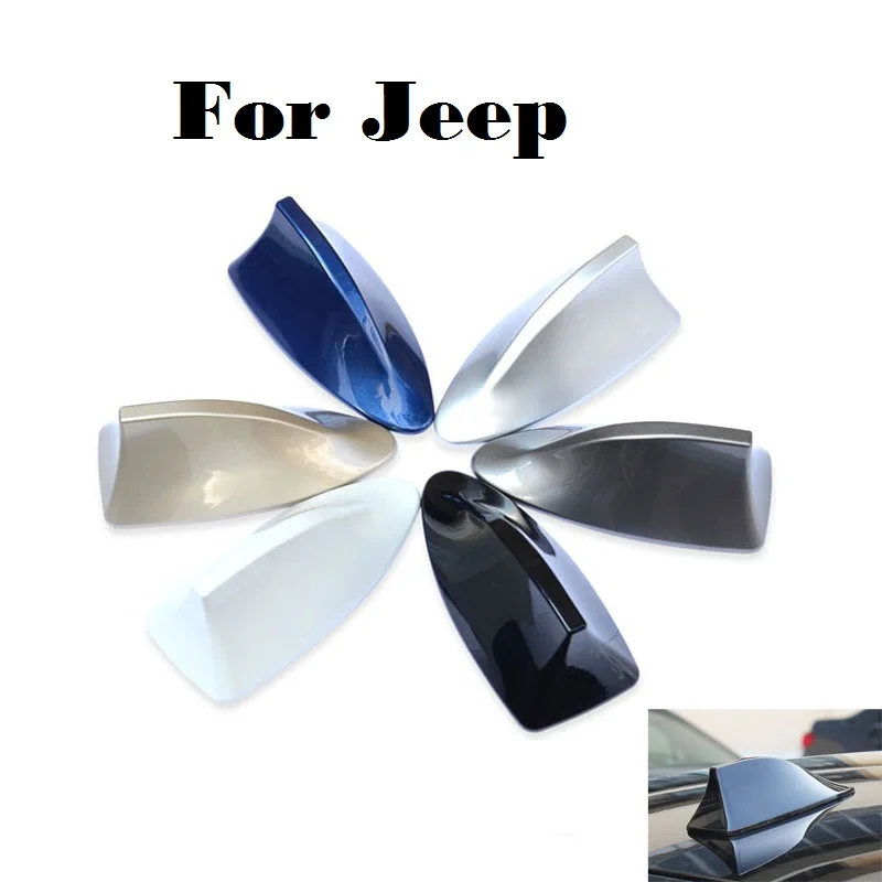 Автомобильный радиоприемник shark fin наклейки с антенной и сигналом для Jeep Cherokee Compass