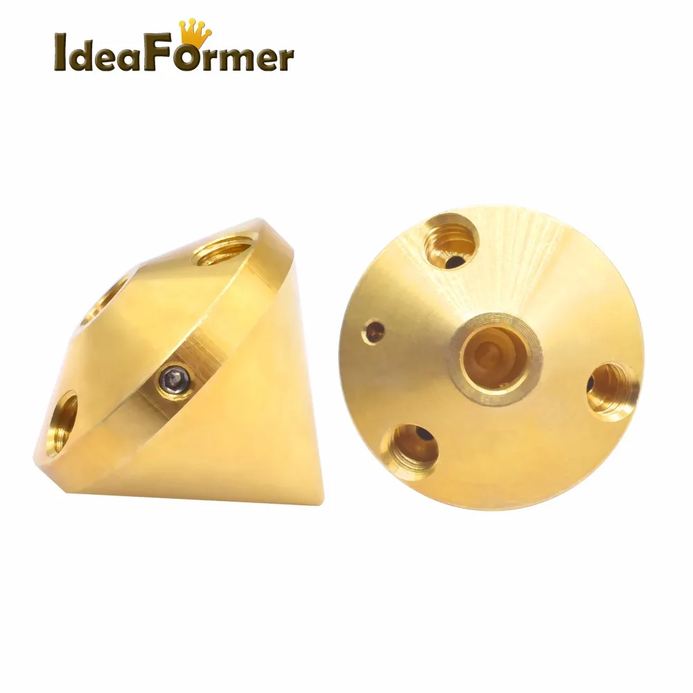 3D Printer 3 in 1 out Nozzle multi color brass Extruder Diamond hotend 0.4mm 1.75mm Filament Reprap 3D printer parts
3D Printer 3 in 1 out Nozzle multi color brass Extruder Diamond hotend 0.4mm 1.75mm Filament Reprap 3D printer parts
