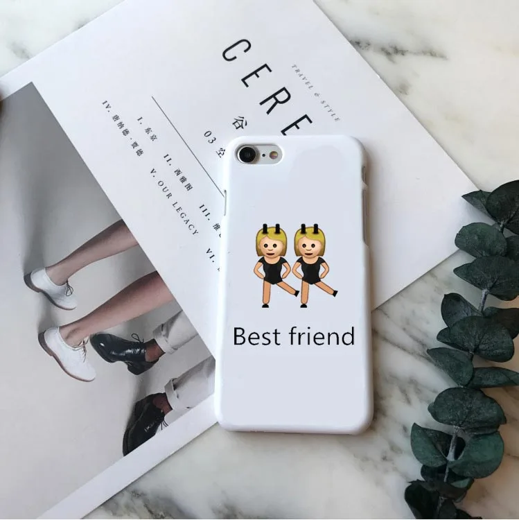 Best friend forever BFF Модный чехол Жесткий ПК для Apple iPhone 5 5s Se 6 6s Plus 7 8 X XR XS MAX|Бамперы| |