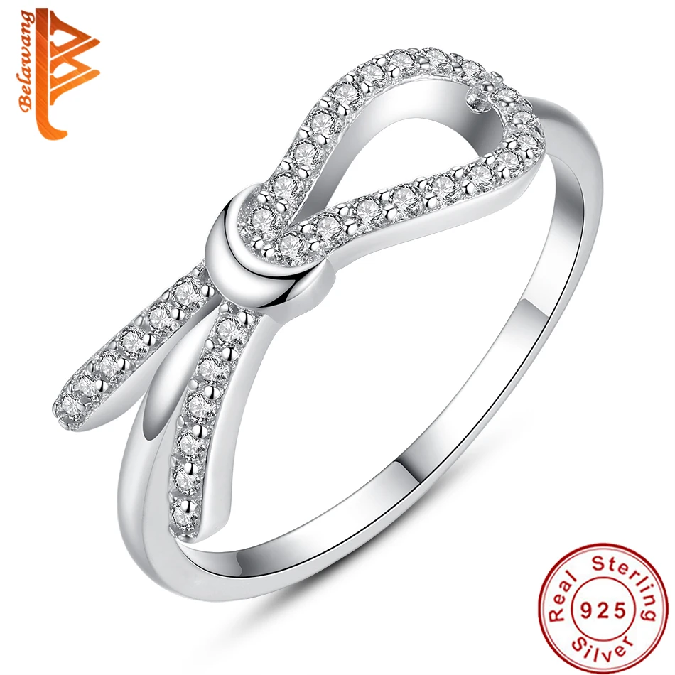 925 Sterling Silver Infinity Ring Eternity Bow Finger Rings Friend Gift Endless Love Crystal Rings For Women Fashion Jewelry
925 Sterling Silver Infinity Ring Eternity Bow Finger Rings Friend Gift Endless Love Crystal Rings For Women Fashion Jewelry