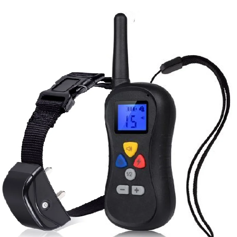NEW Vibration Shock Control Dog Training Collar with LED Backlight LCD Remote Dog trainer
NEW Vibration Shock Control Dog Training Collar with LED Backlight LCD Remote Dog trainer
