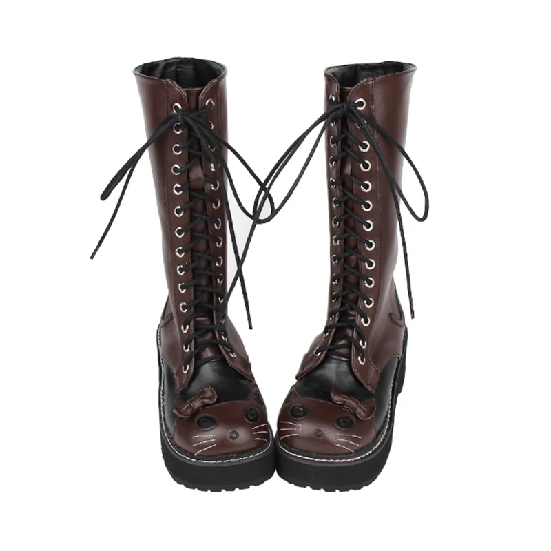 Stylish New Lolita Boots Cute High Boots Muffin Heel Platform Boots Cat Lolita Boots 8499
Stylish New Lolita Boots Cute High Boots Muffin Heel Platform Boots Cat Lolita Boots 8499