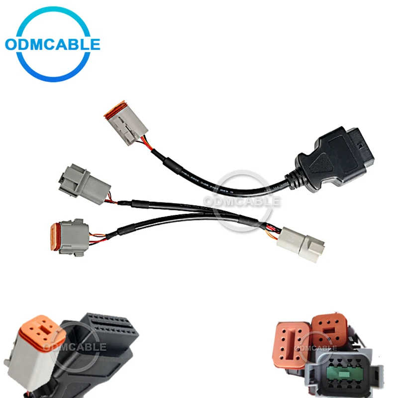 Морской дизельный двигатель 6 pin кабель для сканера vocom penta vodia5 8 male femal 88890030