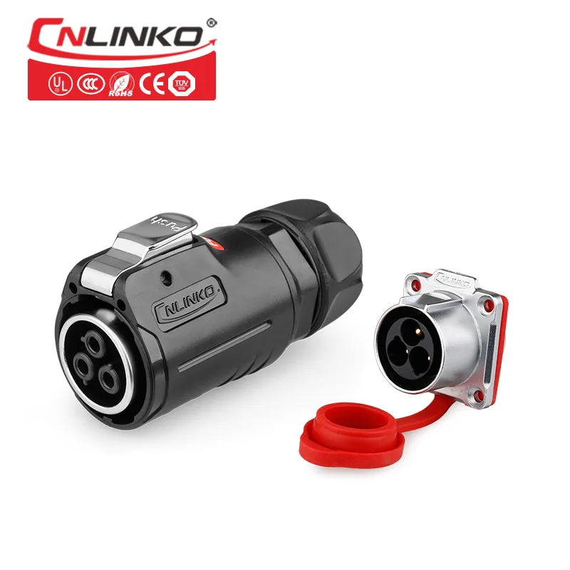 Cnlinko M24 3 4 10 24 Pin Push Pull Quick Lock Male to Female 25A/5A Power Connector for New Energy Battery Medical Industry LED
Cnlinko M24 3 4 10 24 Pin Push Pull Quick Lock Male to Female 25A/5A Power Connector for New Energy Battery Medical Industry LED
