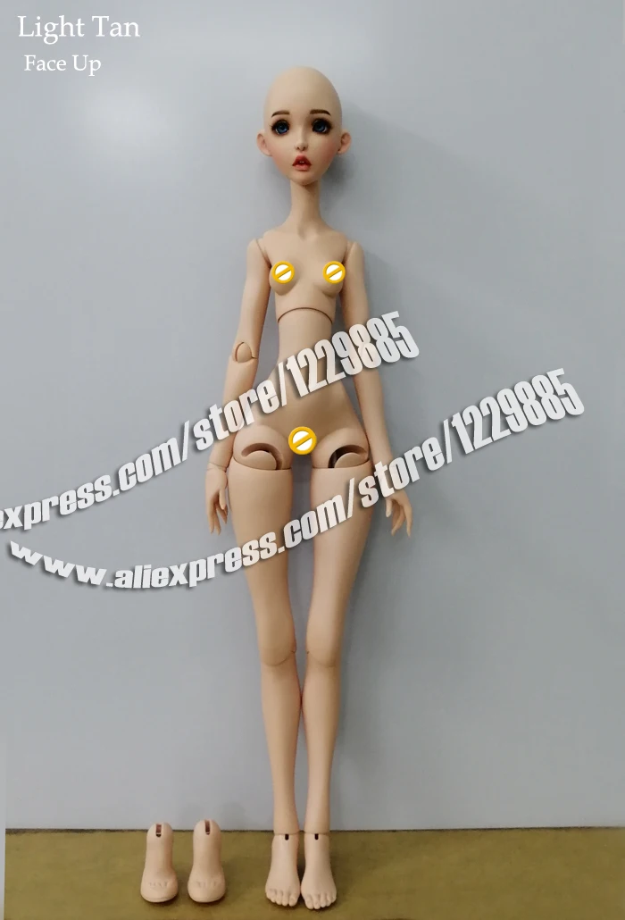 Красивая женская кукла Ellana из смолы bjd 1/3 с открытыми глазами включая каблуки хит