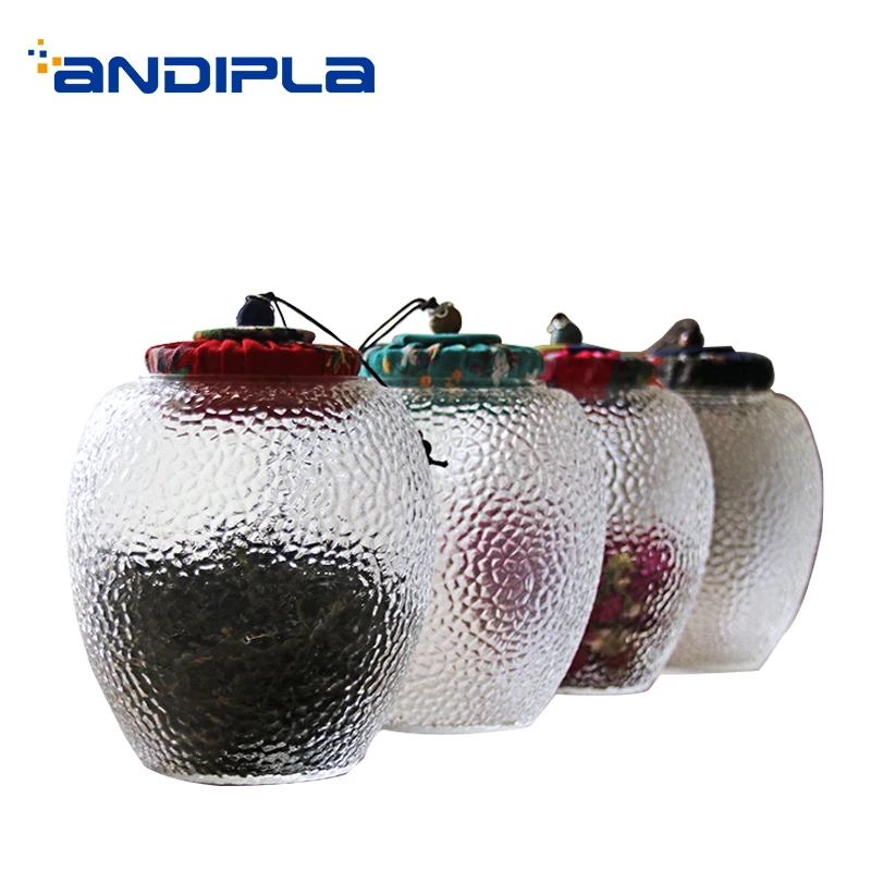 800ML Brief Large Capacity Thicker Transparent Unique Texture Damp-proof Glass Tea Cans Caddy Home Flower Tea Cans Canister Gift
800ML Brief Large Capacity Thicker Transparent Unique Texture Damp-proof Glass Tea Cans Caddy Home Flower Tea Cans Canister Gift