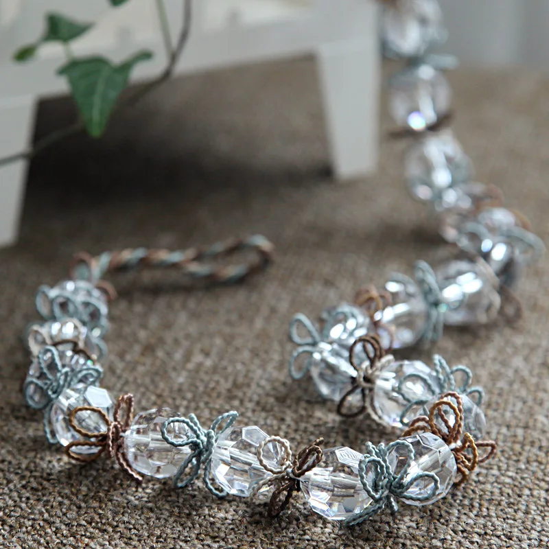 XWL 82cm Long Acrylic Beads Curtain Hanging Ropes Window Tieback Buckle Hook Curtain Accessories Bandage Lashing Bind Home Decor
XWL 82cm Long Acrylic Beads Curtain Hanging Ropes Window Tieback Buckle Hook Curtain Accessories Bandage Lashing Bind Home Decor