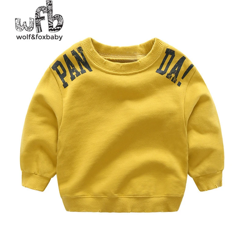 Retail 2-8 years T-shirt cartoon round neck cotton leisure sweater cartoon panda children spring fall autumn
Retail 2-8 years T-shirt cartoon round neck cotton leisure sweater cartoon panda children spring fall autumn