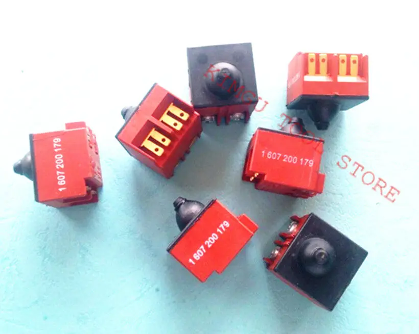 2 PCS Switch 1607200179 For BOSCH GWS7-100ET GWS7-125ET GWS7-125T GGS5000L GFF22A TGS5000 GGS28 GGS300L GGS28L Angle Grinder
2 PCS Switch 1607200179 For BOSCH GWS7-100ET GWS7-125ET GWS7-125T GGS5000L GFF22A TGS5000 GGS28 GGS300L GGS28L Angle Grinder
