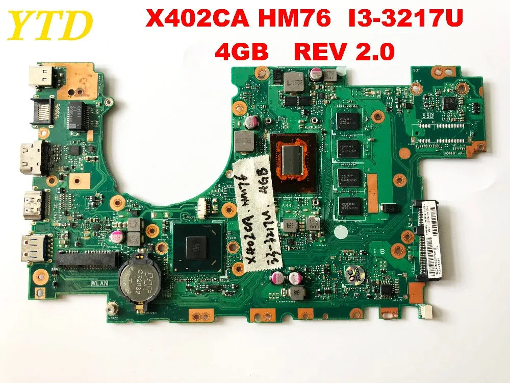 Original for ASUS X402CA Laptop motherboard X402CA HM76 I3-3217U 4GB REV 2.0 tested good free shipping
Original for ASUS X402CA Laptop motherboard X402CA HM76 I3-3217U 4GB REV 2.0 tested good free shipping