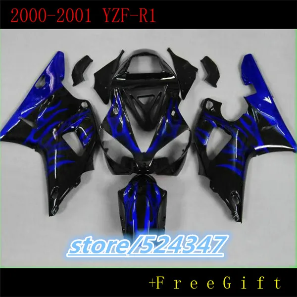 Hey-Fits 100% fairings 2000 2001 YZFR1 blue flames black Fairings For YZFR1 2000 2001 Fairing Fit For for Yamaha
Hey-Fits 100% fairings 2000 2001 YZFR1 blue flames black Fairings For YZFR1 2000 2001 Fairing Fit For for Yamaha