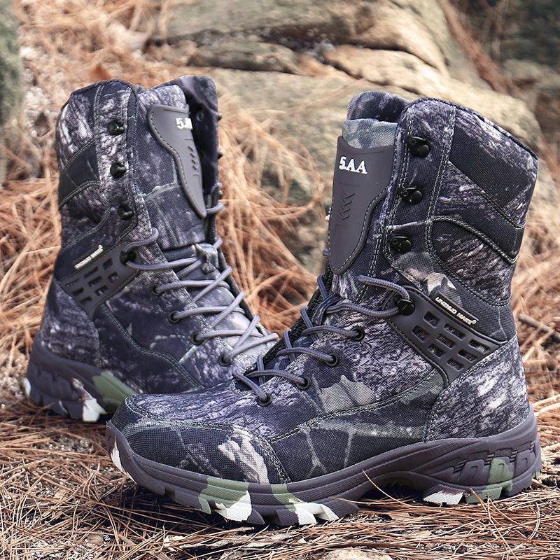 Army Boots Men's Military Tactical Boots High Camouflage Breathable Hiking Shoes Climbing Shoes Ankle Men Outdoor Hunting Boots
Army Boots Men's Military Tactical Boots High Camouflage Breathable Hiking Shoes Climbing Shoes Ankle Men Outdoor Hunting Boots