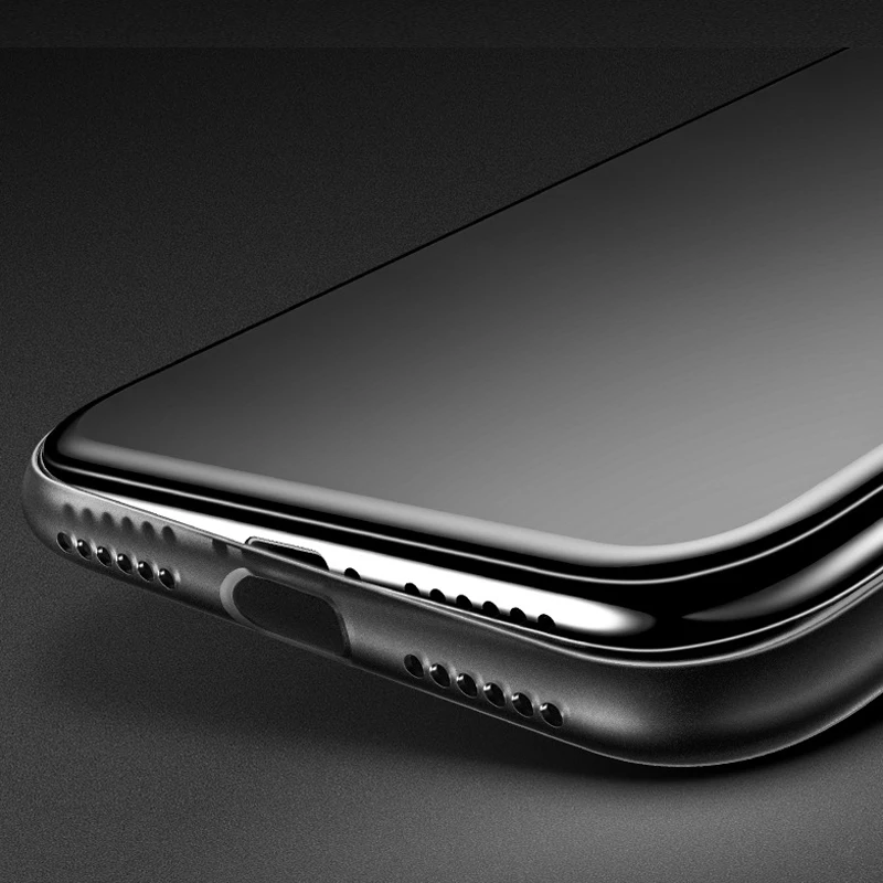 Матовый чехол для телефона iPhone X 8 8P 7 7P 6s 6sP матовый полупрозрачный задней панели XR